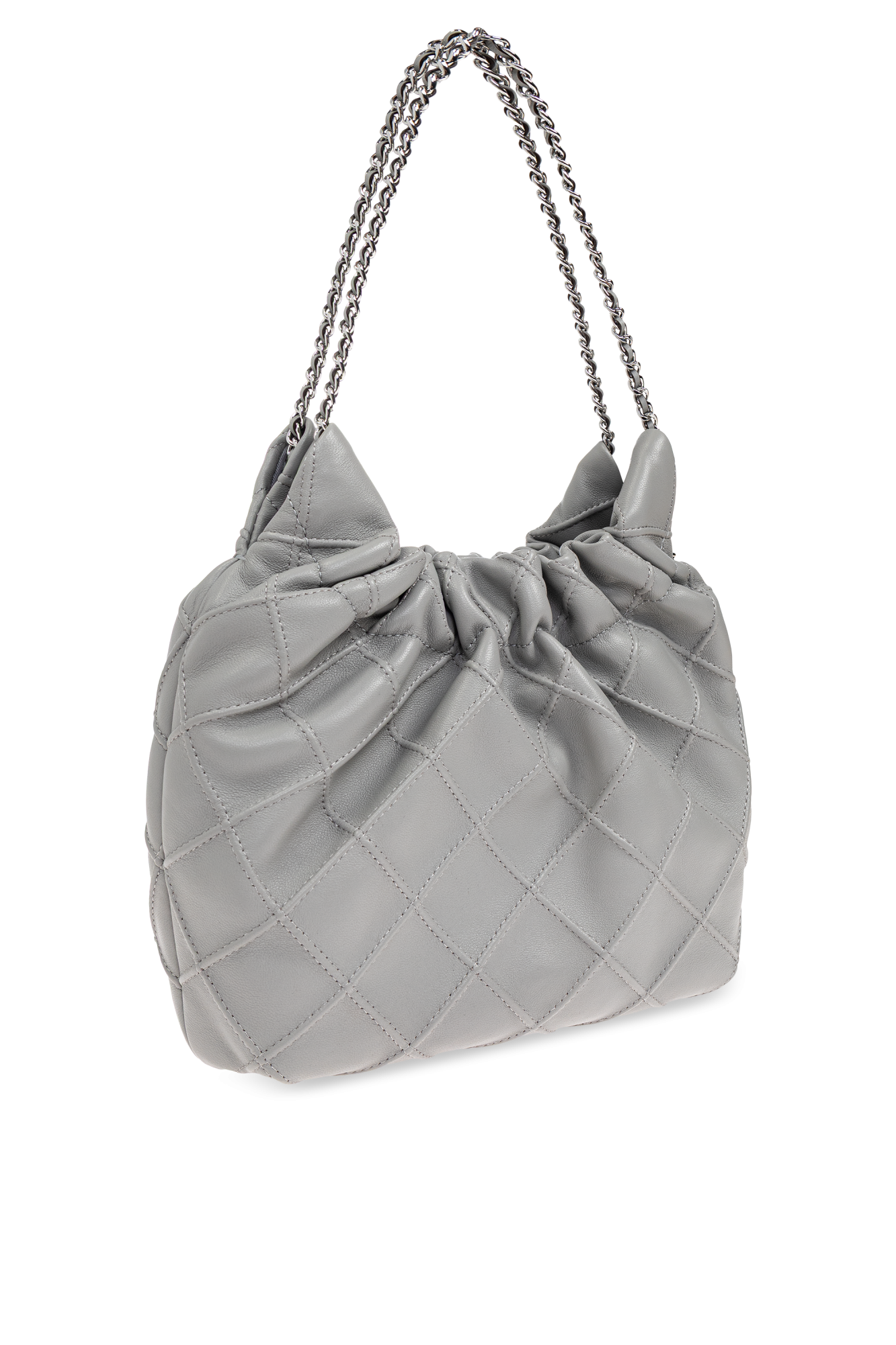 Grey `Fleming Mini` shoulder bag Tory Burch - Vitkac AS